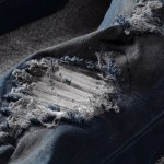Replica Amiri cashmere patch jean