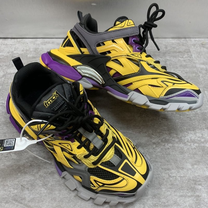 Balenciaga Track 2 Sneakers Yellow / Purple