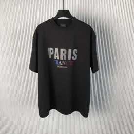 Replica Balenciaga Paris Strass T-shirt
