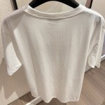 replica Dior Italic Coral Relaxed-Fit T-Shirt