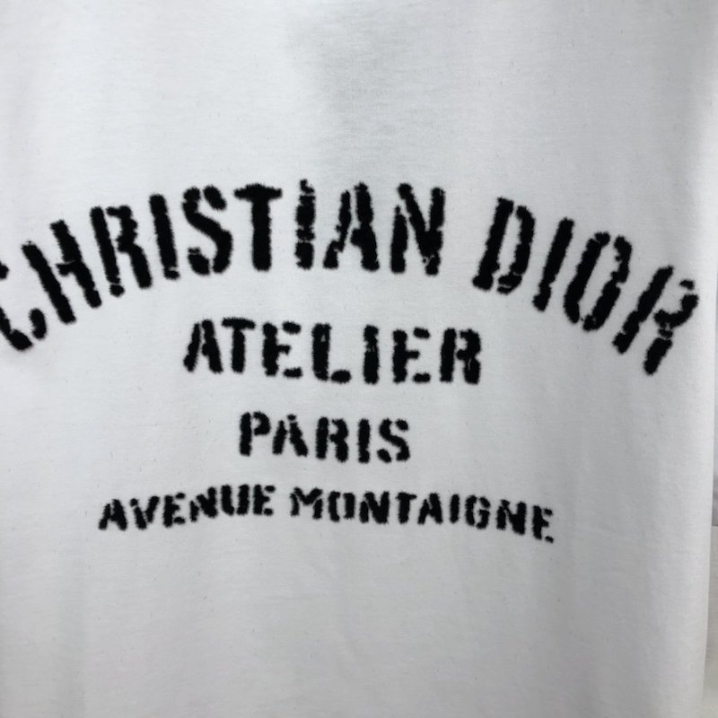 Dior Oversized Christian Dior Atelier T shirt White
