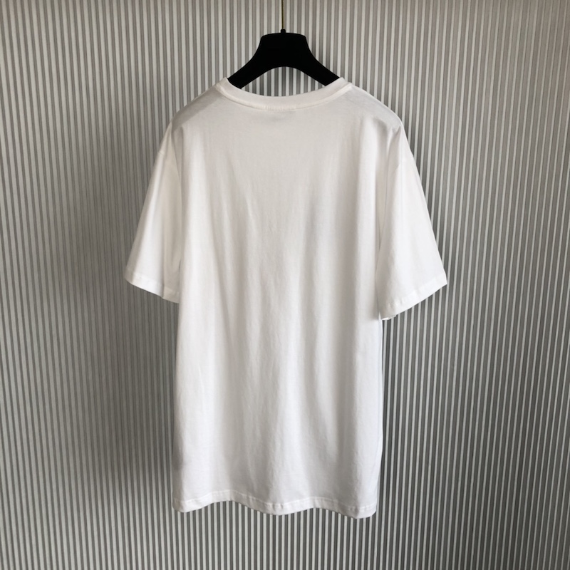 Oversized CACTUS JACK DIOR T-Shirt White Cotton Jersey