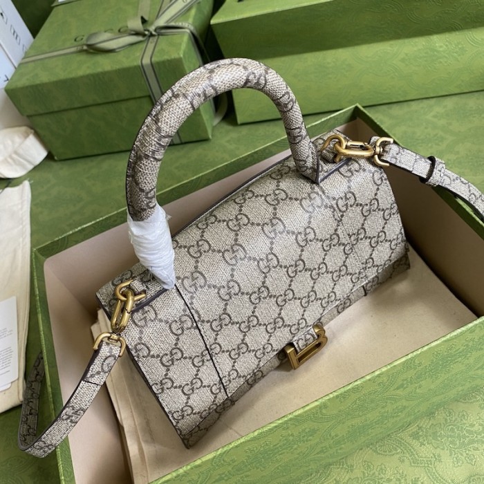 Balenciaga x Gucci GG canvas shoulder bag 658575