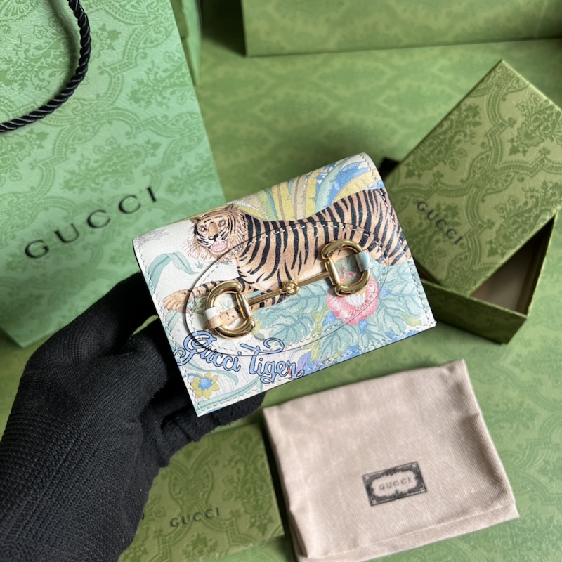 Porte-cartes Gucci Tiger Horsebit 1955 Card Case