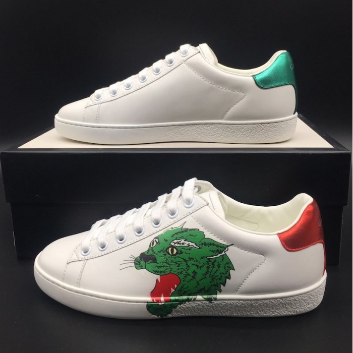 gucci men's ace embroidered sneaker