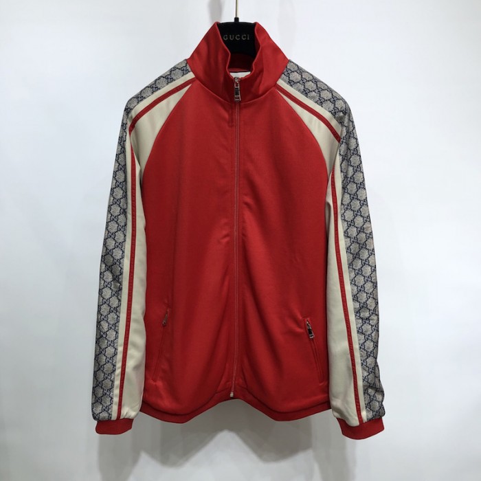 Gucci Oversize Technical Jersey Tracksuit Red