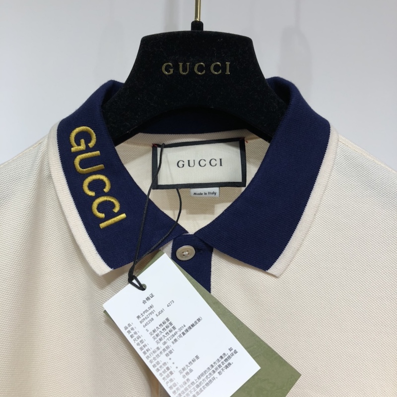 The North Face x Gucci Jersey Polo White