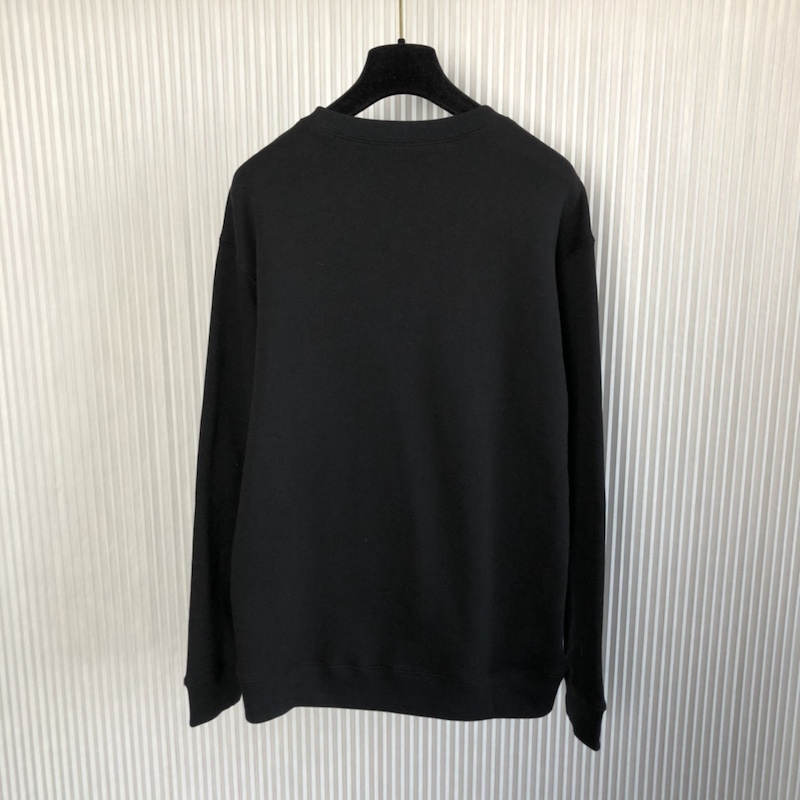 The North Face x Gucci cotton sweatshirt Black