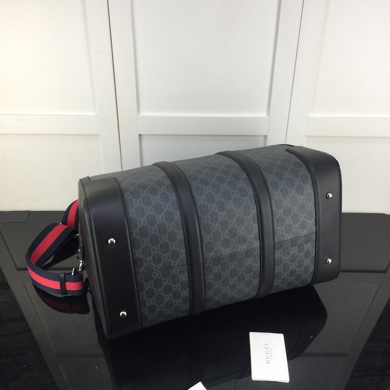 Gucci GG Black carry-on duffle bag 474131