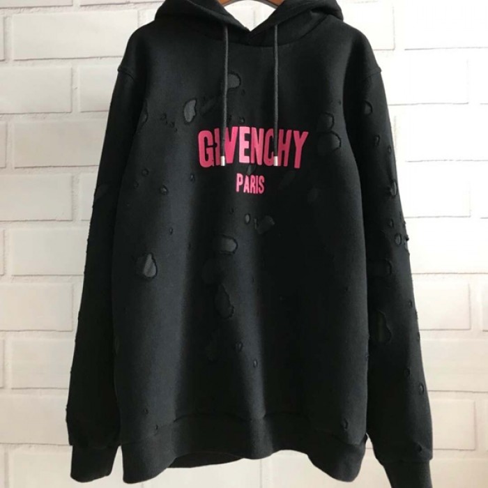 givenchy paris destroyed hoodie