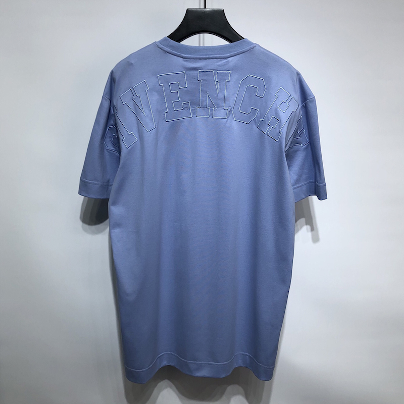 Givenchy Slim fit t-shirt in jersey with Ceramic print Blue