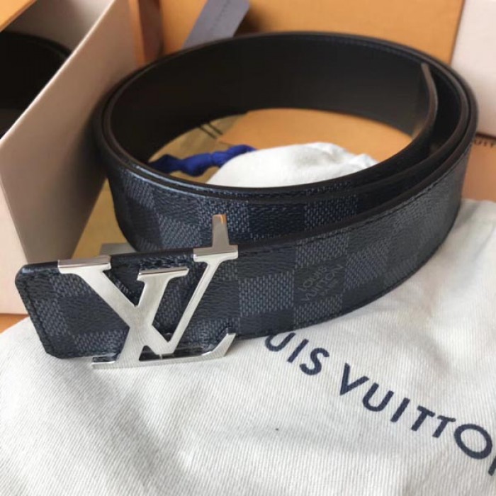 Louis Vuitton, Accessories, Authentic Lv Damier Graphite Belt M988