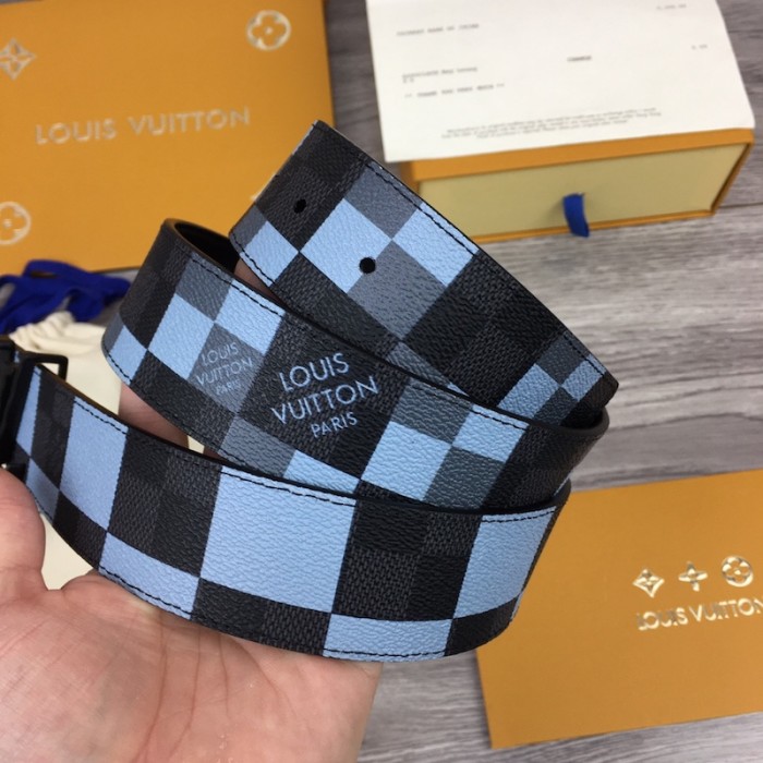 Louis Vuitton Supreme Pattern Print Belt