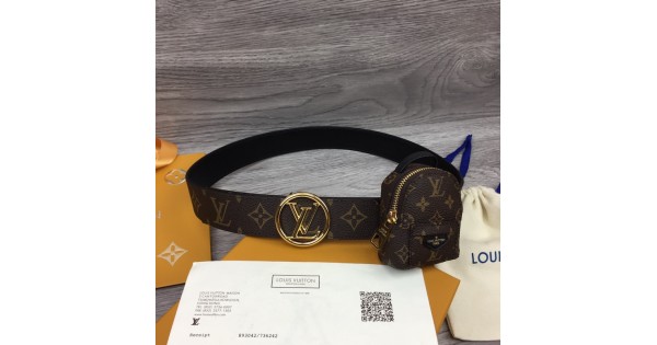 Louis Vuitton 2019 Initiales Mini 25mm Belt Kit - Brown Belts