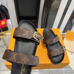 Replica Louis Vuitton Bom Dia Flat Comfort Mule