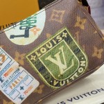 Replica Louis Vuitton Monogram canvas Mini Pochette Accessoires