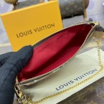 Replica Louis Vuitton Monogram canvas Mini Pochette Accessoires