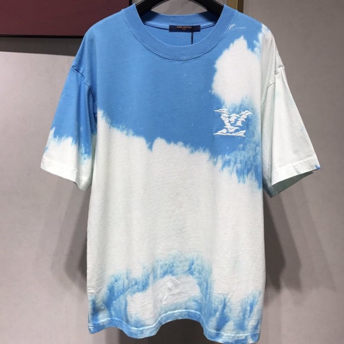 LV Cloud Print T-Shirt 1A89U4