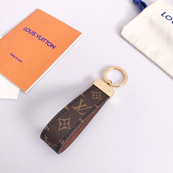 Shop Louis Vuitton MONOGRAM Dragonne Key Holder (M65221) by かなかなフェーブル