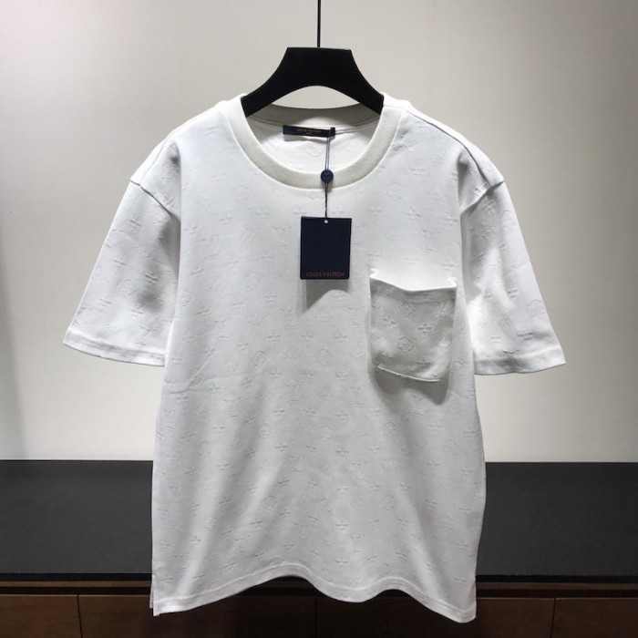 LVSE Half Damier Pocket T-Shirt - Ready to Wear