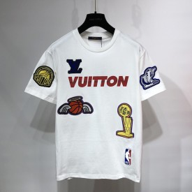 Louis Vuitton White NBA Basketball Short-Sleeved Shirt – MILNY PARLON