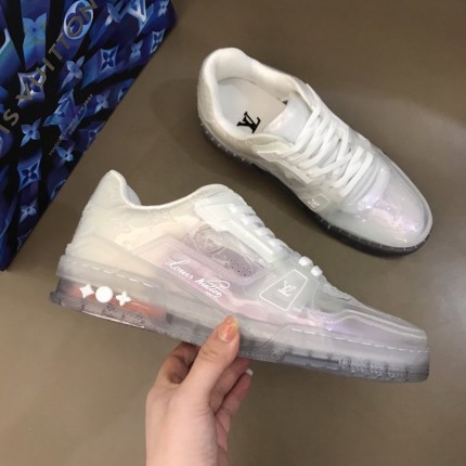 louis vuitton see through trainers