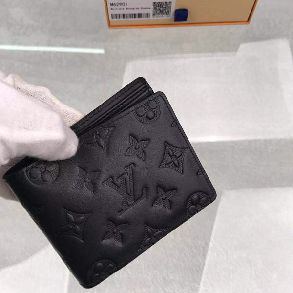 LV monogram shadow leather multiple wallet M62901