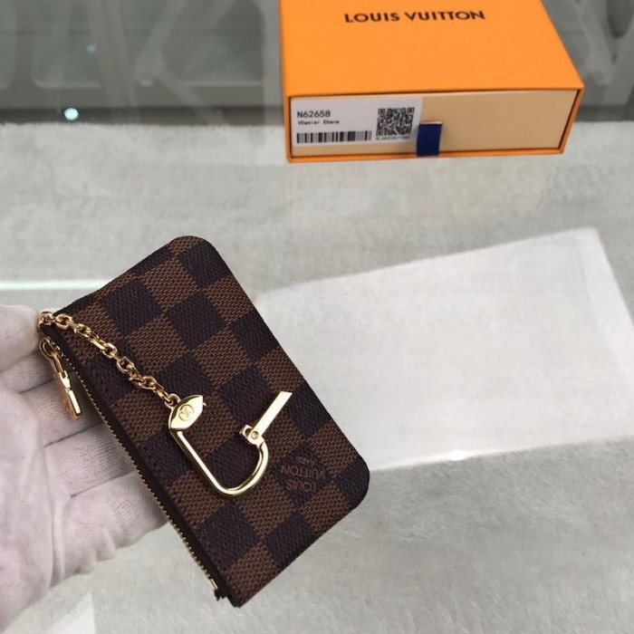 Shop Louis Vuitton DAMIER Key pouch (N62658) by Sincerity_m639