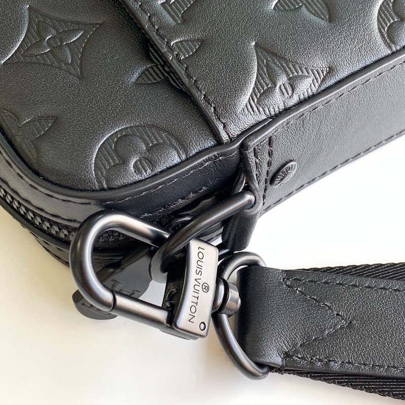 Louis Vuitton Duo Messenger Bag Monogram Shadow Leather Sofas ...