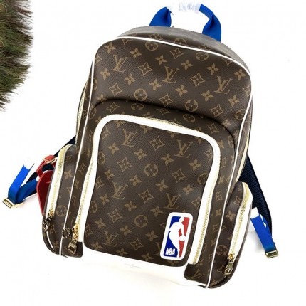 Louis Vuitton NBA Monogram Canvas Shoes Box Backpack M45784