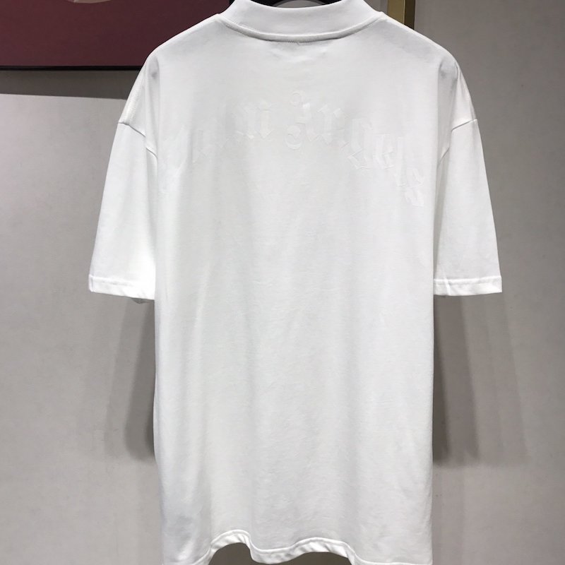 Palm Angels Bear Short Sleeves T-shirt White / Ice